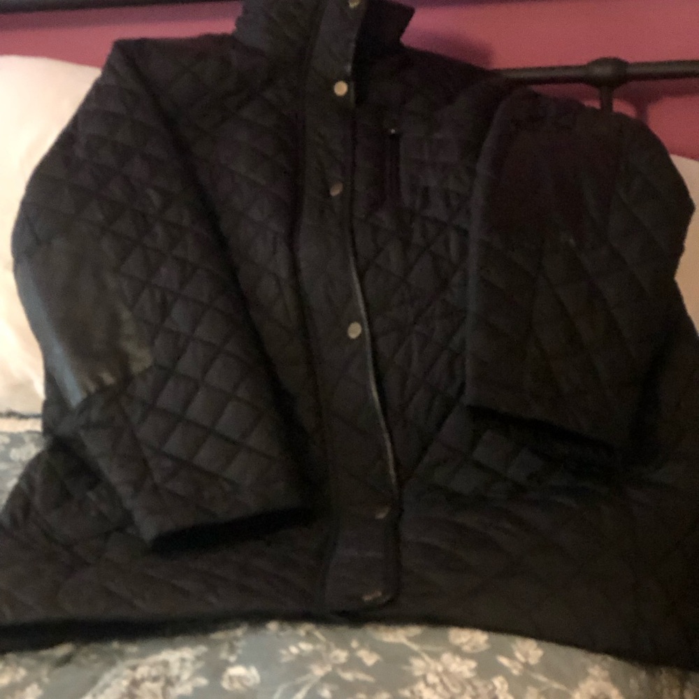 Lauren Ralph Lauren Quilted Black Jacket - Picture 7 of 16
